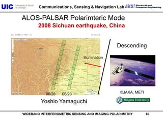           WIDEBAND INTERFEROMETRIC SENSING AND IMAGING POLARIMETRY               79“Natural hazards are inevitable.  Natural disasters are not.”