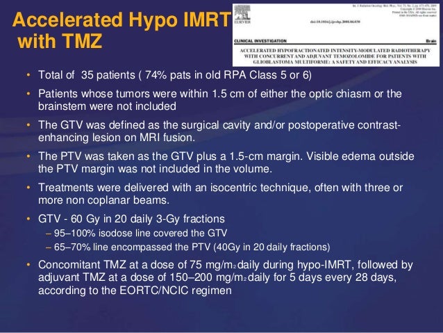 Recent advances in Glioblastoma Multiforme Management
