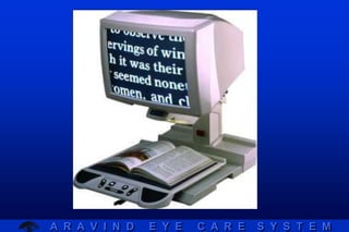 Recent advances in low vision aids | PPT