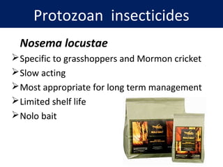 Recent advances in microbial pesticide | PPT