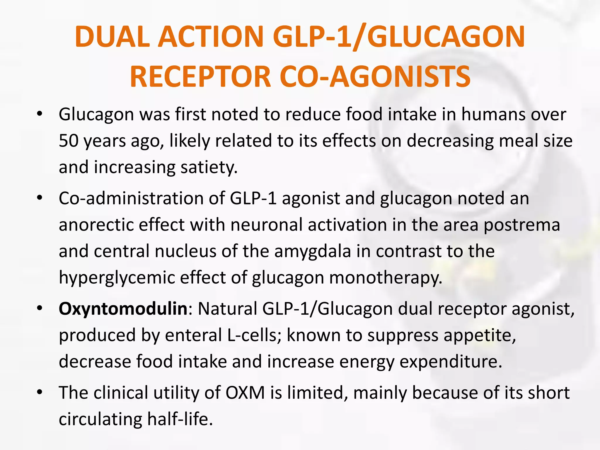 Illustration of Food Intake Reduction Glp 1 Agonists