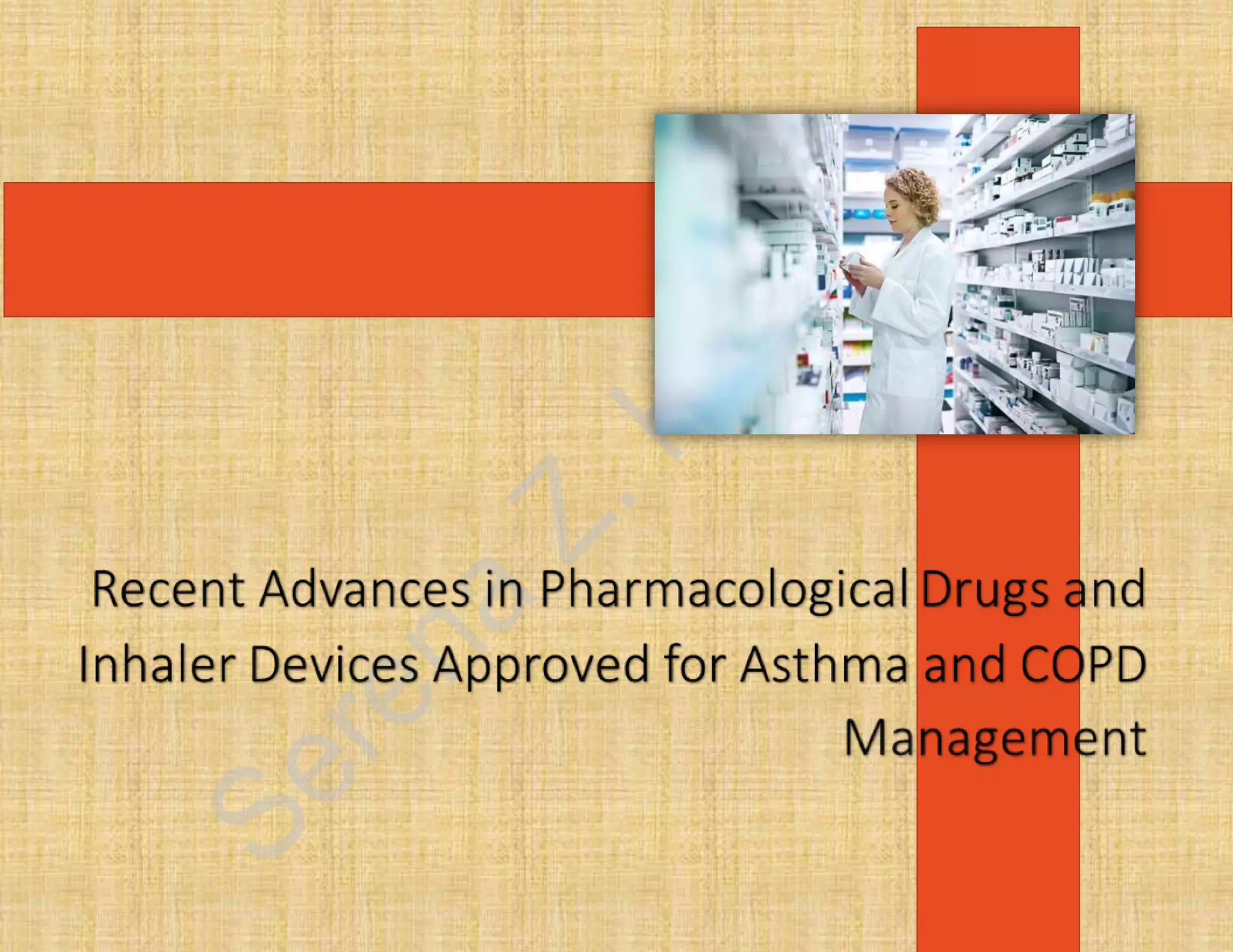 Recent advances in pharmacological drugs and inhaler devices approved ...