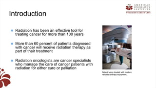 Recent advances in radiation oncology final (1) | PPTX