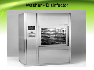 Washer - Disinfector
 