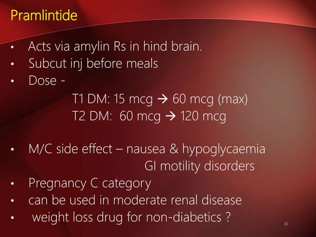 Recent advances in the treatment of diabetes mellitus | PPTX ...
