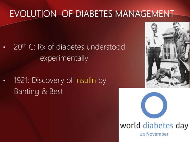 Recent advances in the treatment of diabetes mellitus | PPTX ...