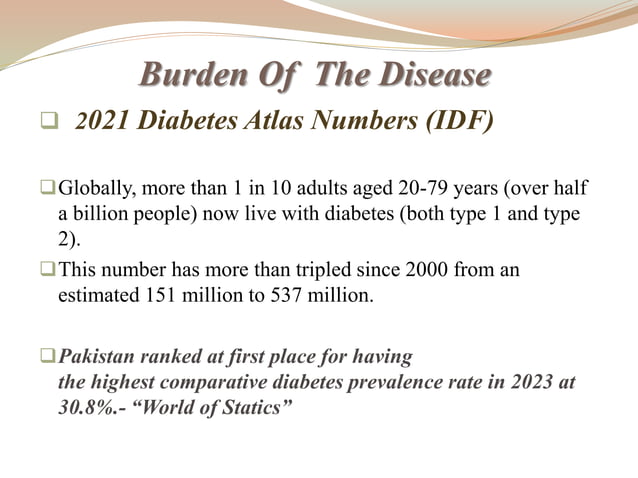 RECENT_ADVANCES_IN_TREATMENT_DIABETES_MELLITUS_BY_DR_SIDDIQUE_REHMAN.pptx
