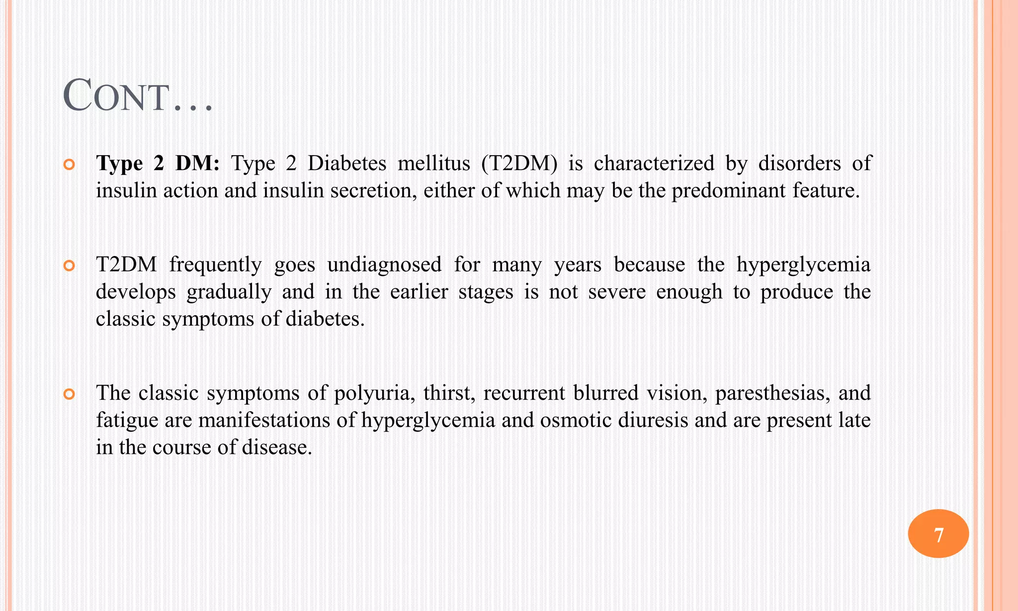 RECENT ADVANCES IN TREATMENT OF DIABETES MELLITUS | PPTX