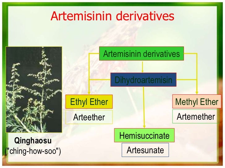 Artemisinin derivatives                             Artemisinin derivatives                                  Dihydroartemi...