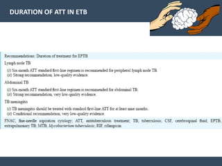 DURATION OF ATT IN ETB
 