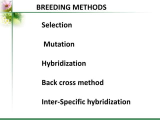 Recent advances quality breeding | PPT