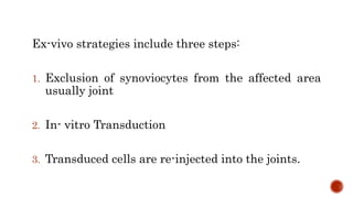 Recent advances rheumatoid arthritis | PPTX