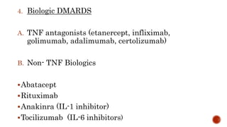 Recent advances rheumatoid arthritis | PPTX