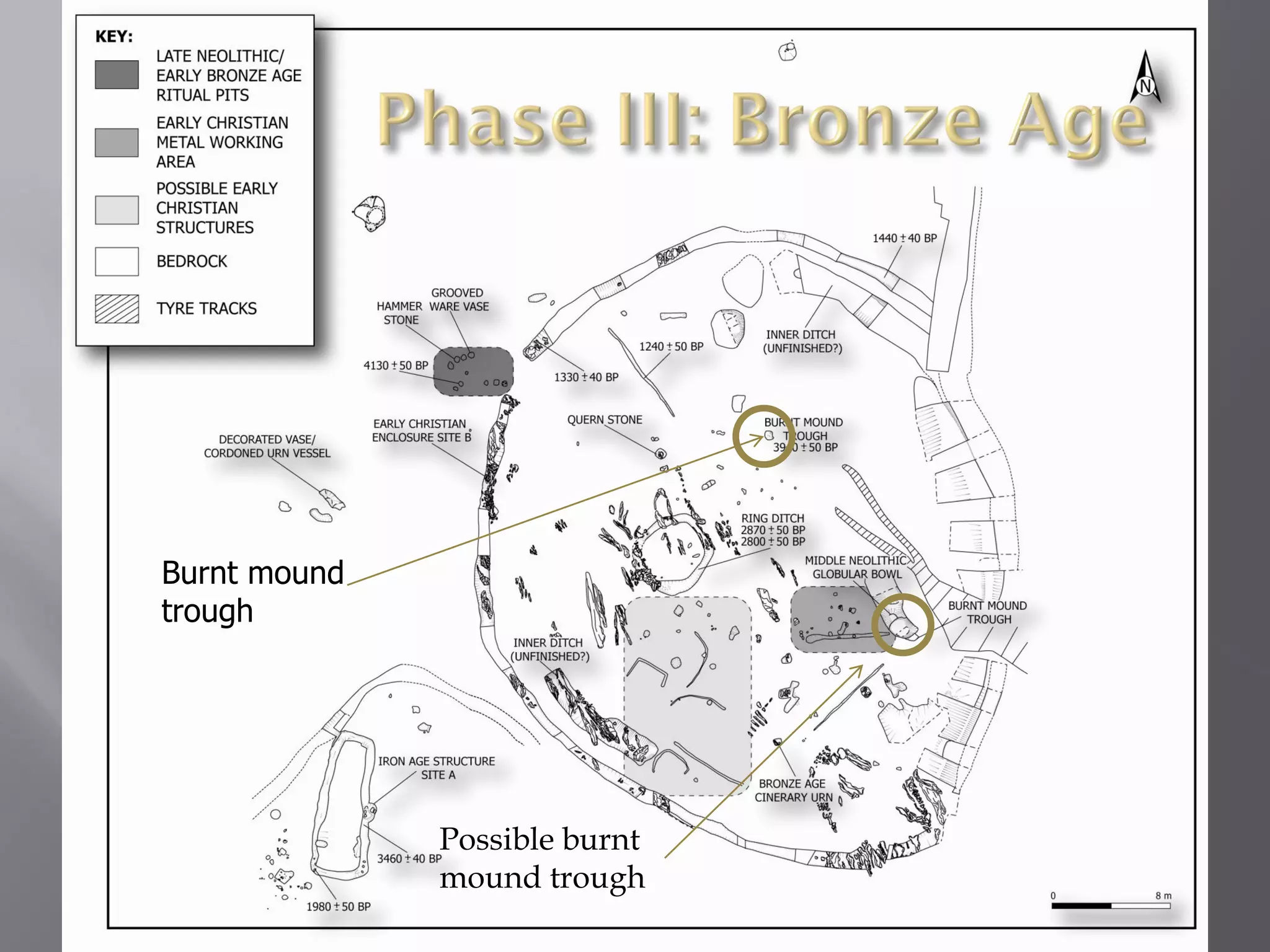 Burnt mound
trough




              Possible burnt
              mound trough
 