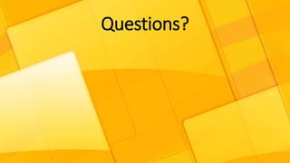 Questions?
 