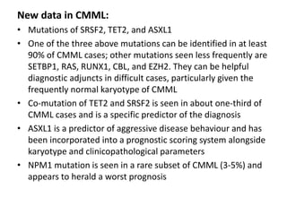 Recent changes in 2016 who classification of myeloid neoplasm | PPTX
