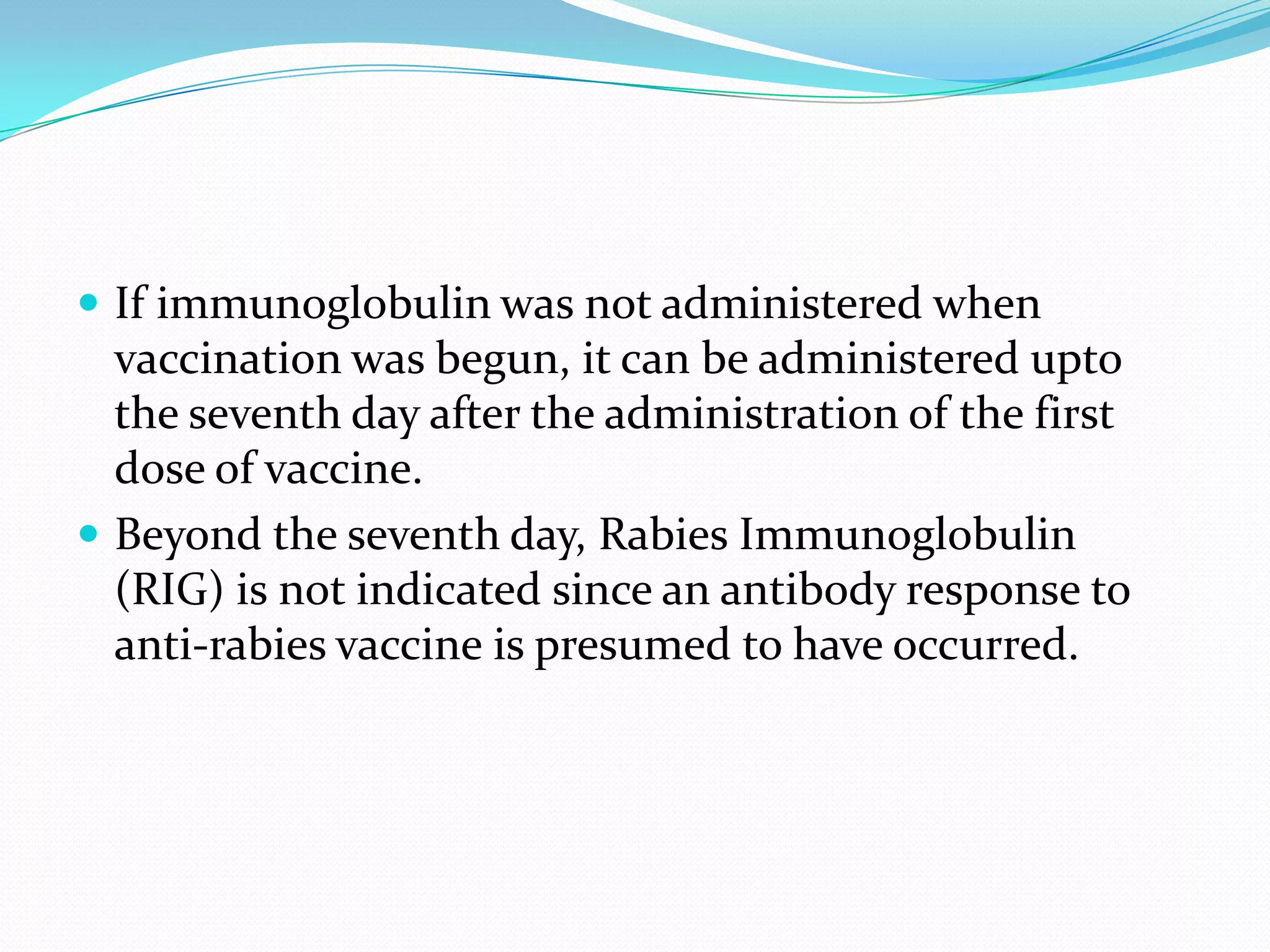 National Guidelines for Rabies Prophylaxis in India | PPTX