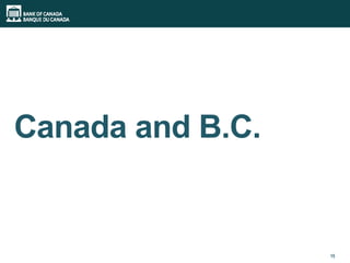 Canada and B.C.


                  15
 