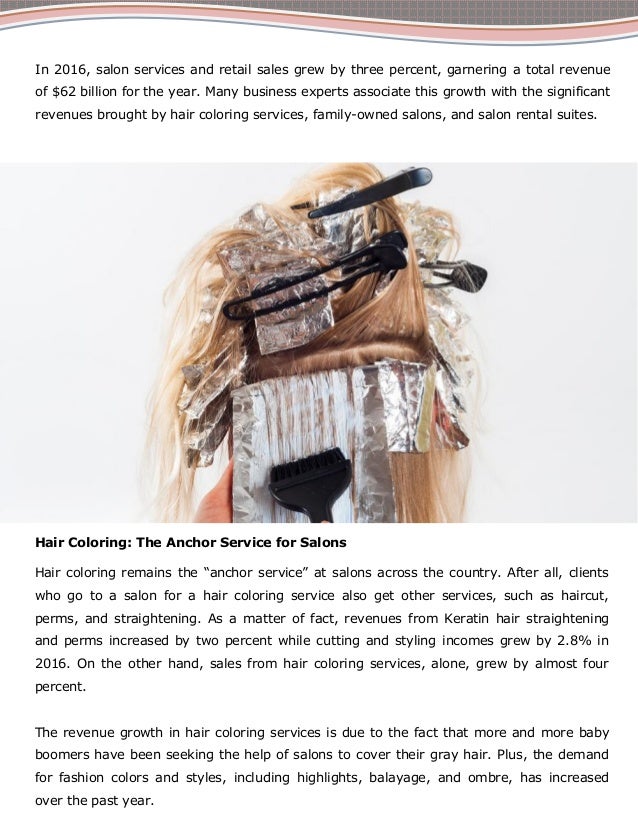Recent Growth Trends In Salon Industry In The Us