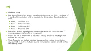 Recent immunization updates india 2019 | PPTX