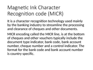 Bank Encoding Recent in banking.pptxfffgdfgffgfffdghgdgcf | PPTX