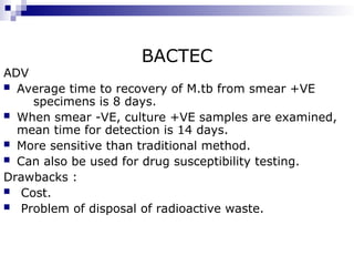 recent in T.B diagnosis of tuberculosis path | PPT