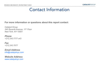 Whether it be paid or free, most people use 10 apps or fewer on a regular basis, leaving half or more of their apps ignored shortly after download. In fact, the most commonly used app is one you don’t even download: Safari. The built-in browser remains the iPad’s killer app.