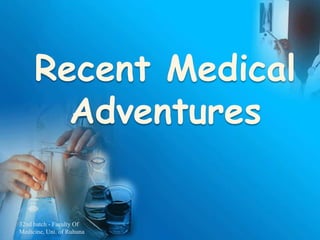 Recent Medical Adventures 32nd batch - Faculty Of Medicine, Uni. of Ruhuna 