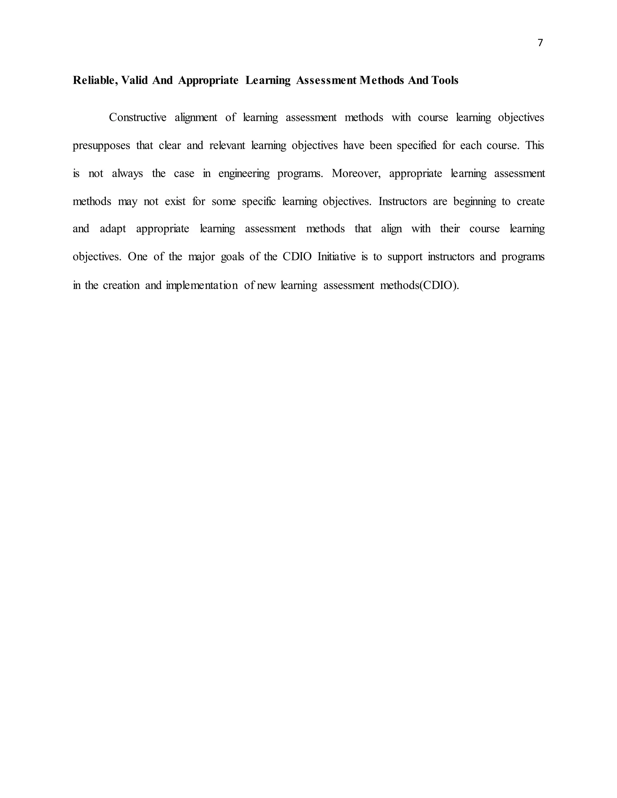 Recent trends and issues in assessment and evaluation