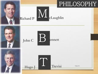 Richard P cLaughlin
John C ennett
Hugo J Trevisi 5-Jun-1624
 