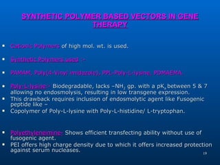 Recent updates in synthetic polymers used in drug delivery systems | PPT