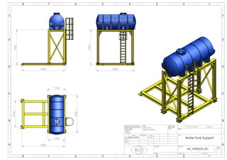 4000
3302
3500
3302
4000
2500
1590
3500
1700
A A
B B
C C
D D
E E
F F
8
8
7
7
6
6
5
5
4
4
3
3
2
2
1
1
DRAWN
CHK'D
APPV'D
UNLESS OTHERWISE SPECIFIED:
DIMENSIONS ARE IN MILLIMETERS
SURFACE FINISH:
TOLERANCES:
LINEAR:
ANGULAR:
FINISH: DEBURR AND
BREAK SHARP
EDGES
NAME SIGNATURE DATE
MATERIAL:
DO NOT SCALE DRAWING REVISION
TITLE:
DWG NO.
SCALE:1:100 SHEET 1 OF 1
A3
HDG / YES_NO
WEIGHT:
19-Sep-23
HE_19092023_001
Water Tank Support
ERION HABIBI
PAINTED_RAL 0000_NO
CLIENT
 
