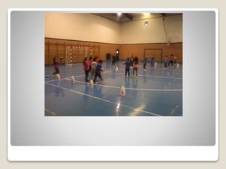 Recepciones y lanzamientos con recipientes