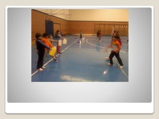 Recepciones y lanzamientos con recipientes