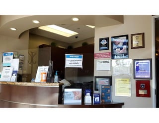 Reception center and awards display at AZ Dental - San Jose.pdf