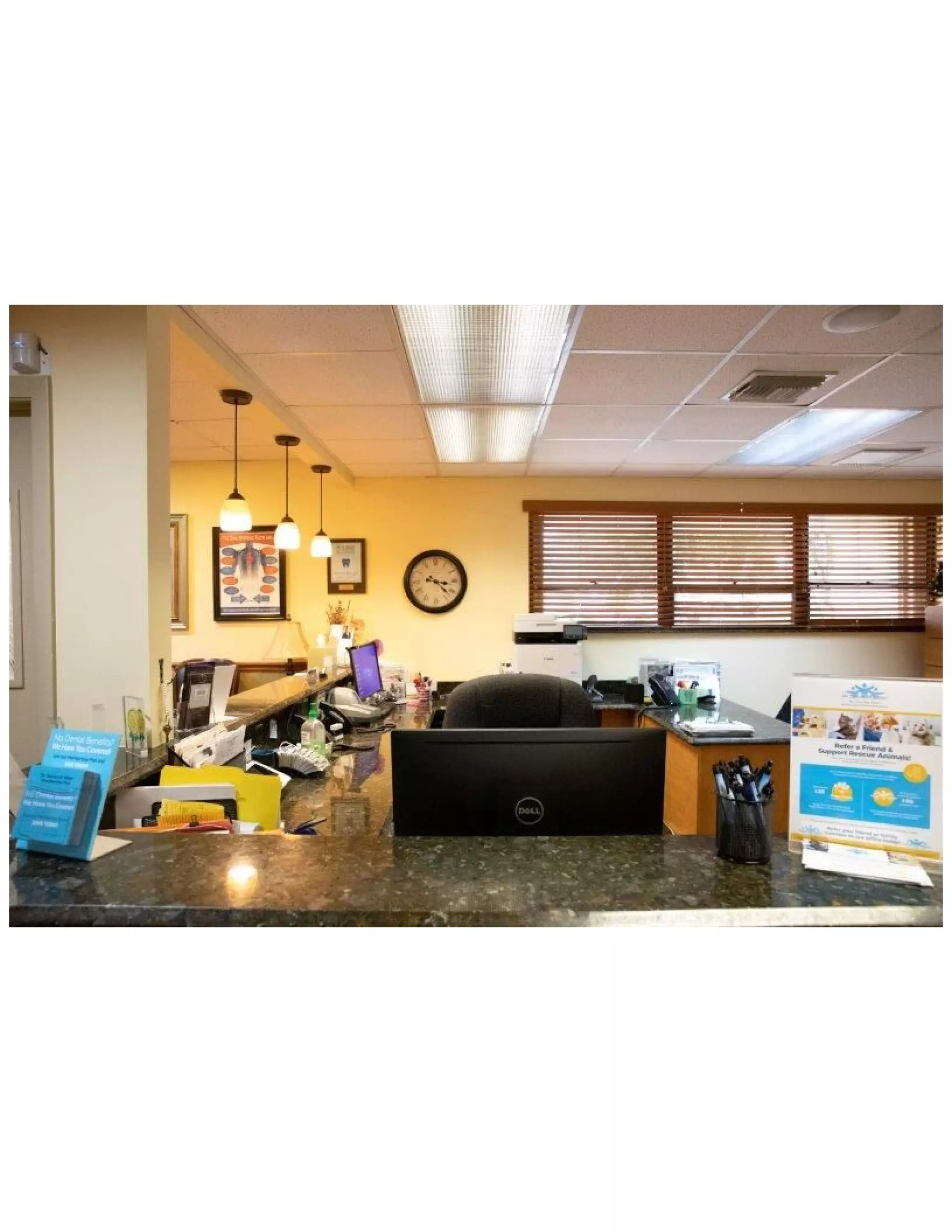 Reception center at Wellington cosmetic dentist Steven M Miller DDS.pdf