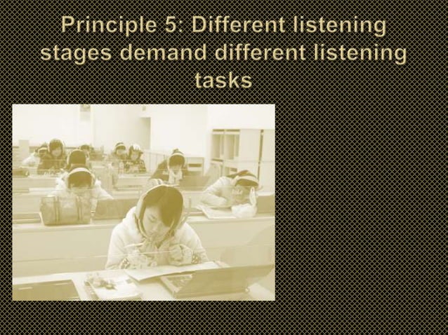 Receptive skills: Listening | PPTX