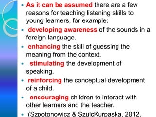 Receptive skills online