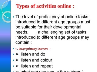 Receptive skills online
