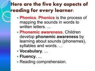 Receptive skills online