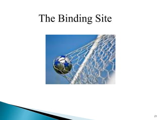 The Binding Site
21
 