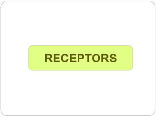 RECEPTORS
 