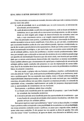 Recessão inflação e divida interna