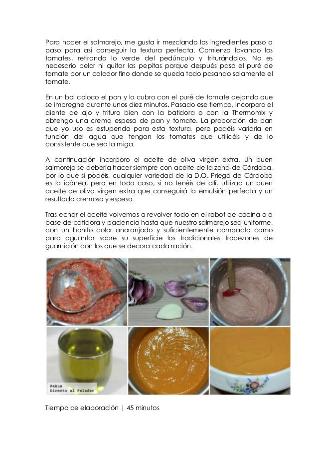 Receta De Salmorejo<script async src=