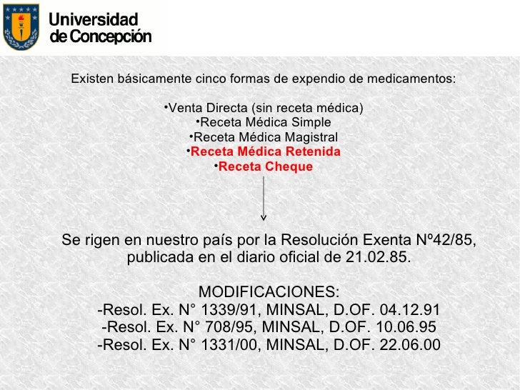 Receta cheque y retenida (Q y F 2012) Receta cheque y retenida (Q y F 2012)