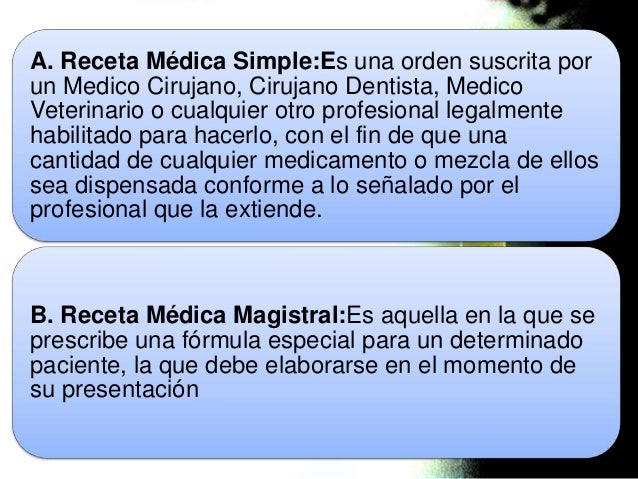 Receta medica bioetica Receta medica bioetica