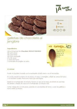 Receta postres