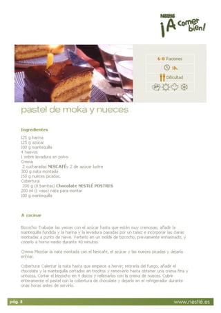 Receta postres