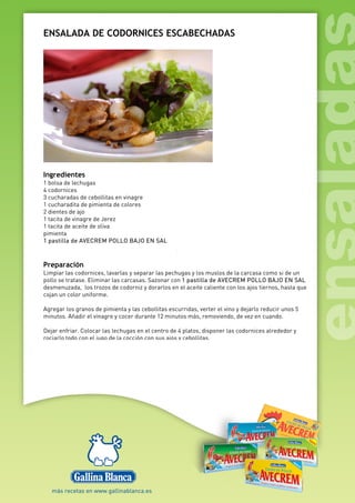 Recetario de Ensaladas