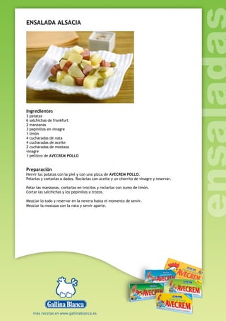 Recetario de Ensaladas